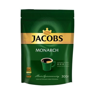 Кофе растворимый Jacobs Monarch 300 г 90144 фото