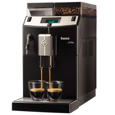 Автоматична зернова кавомашина Saeco Lirika Black 3005 фото