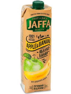 Сок Jaffa Яблочно-банановый прямого отжима 0.95 л 63832 фото