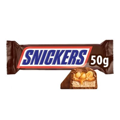 Шоколадный батончик Snickers 50 г 61122 фото