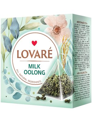 Чай байховий Lovare Milk Oolong 30 г, 15 пакетиків 76395 фото