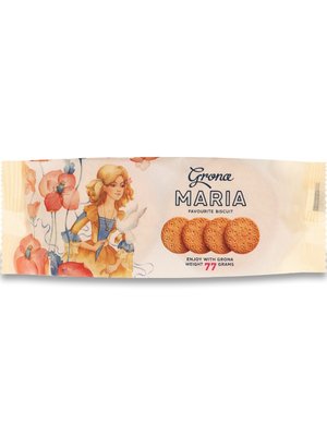 Печенье затяжное Grona Мария с ароматом ванили 77 г 31158 фото