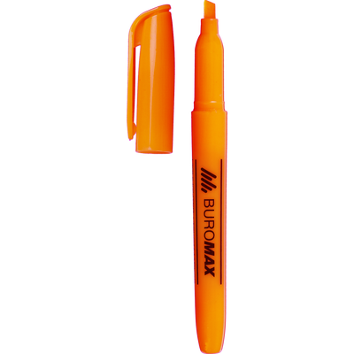 Текст-маркер, оранж., JOBMAX, 2-4 мм, водная основа, круглый BM.8903-11 фото