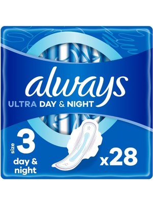 Прокладки Always Ultra Day Night, розмір 3, 28 шт 7798 фото