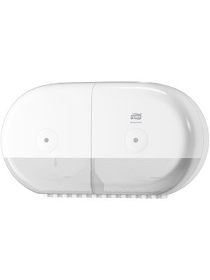 Подвійний диспенсер Tork SmartOne Elevation для туалетного паперу в міні-рулонах, білий 682000 фото