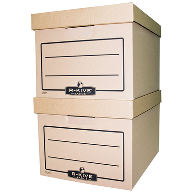 Короб для архивных боксов R-Kive Basics, цвет "крафт", 340х275х450 мм f.20303 фото