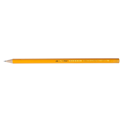 Олівець графітовий HB, жовтий, без гумки, JOBMAX BM.8537 фото