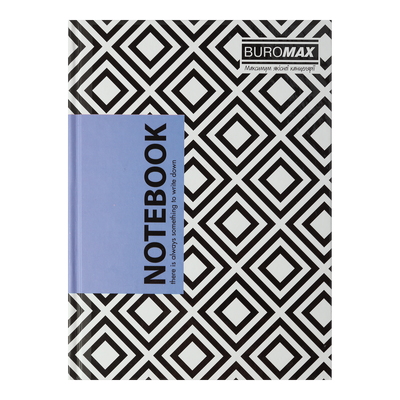 Записная книжка INSOLITO, А5, 96 л., клетка, твердая картонная обложка, синяя BM.24511102-02 фото