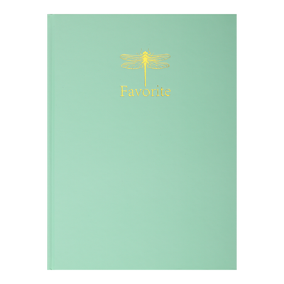Книга канцелярська FAVOURITE, PASTEL, А4, 96 арк., клітинка, офсет, тверда ламінована обкладинка, м'ятна BM.2400-438 фото