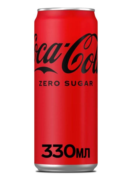 Безалкогольний напій Coca-Cola ZERO 0.33 л 31805 фото