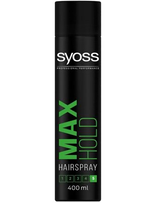 Лак для волосся Syoss Max Hold 400 мл 7801 фото