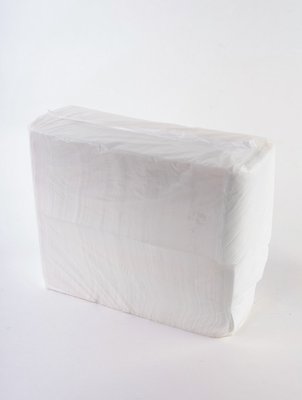 Серветки білі, 1 шар, 24х24 см (500 шт/уп) 4083 фото