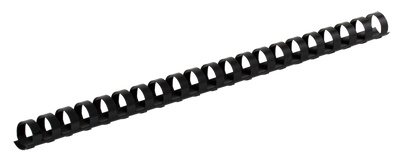 Пластиковые пружины для переплета, d 45мм, А4, 410 л., овальные, черные, по 50 шт. в упаковке BM.0512-01 фото