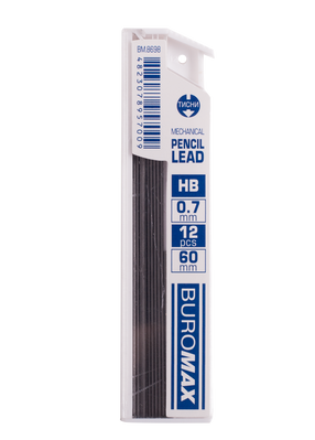 Стержни для механического карандаша, HB, 0,7 мм, 12 шт. BM.8698 фото