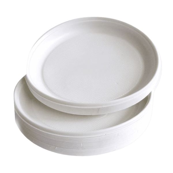 Тарелка пластиковая круглая, диам. 20.5 см, 100 шт/упаковка 51027 фото
