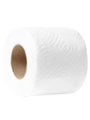 Туалетная бумага Papero на гильзе, двухслойная, 15 м, 12 шт  ТР020 фото