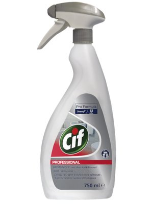 Чистящее средство Cif Prof 2в1 для поверхностей ванной комнаты и сантехники 0.75 л (6шт/ящ) 16935 фото