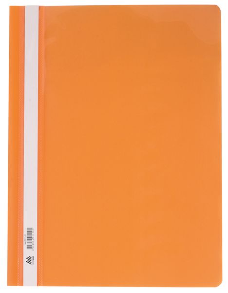 Папка-скоросшиватель с механизмом "усики", А4, 120/160 мкм, оранжевая BM.3311-11 фото