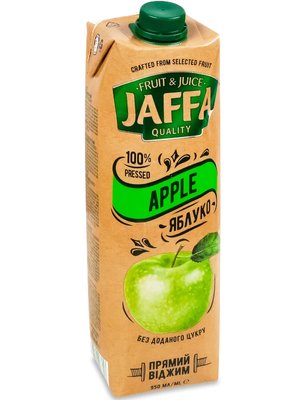 Сок Яблочный Jaffa прямого отжима 0,95 л 63818 фото