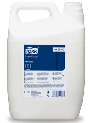 Жидкое мыло-крем Tork Universal белое, 5 л (1шт/ящ) 409840 фото