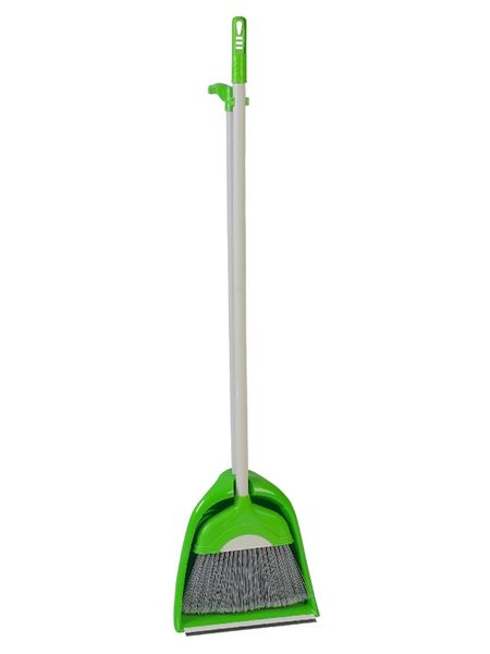 Комплект для уборки большой (совок+щетка, Big Dust Set), зеленый, AF202 (12 шт/ящ) 52020 фото
