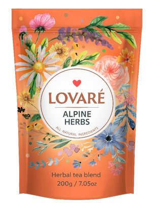 Листовой чай Lovare Alpen Herbs 250 г 03247 фото