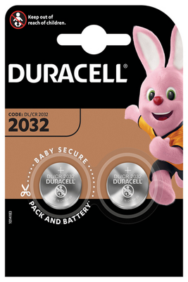 Елемент живлення (батарейка) DURACELL DL2032 DSN 2шт. s.5010939 фото