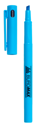 Текст-маркер тонкий, синій, NEON, 1-4 мм BM.8907-02 фото