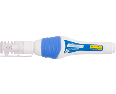 Корректор-ручка, 8 мл, эмульс. основа, металлический наконечник, резиновый грип BM.1035 фото