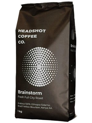 Кава свіжого обсмаження Headshot Brainstorm 1 кг 70013 фото