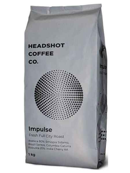 Кофе свежей обжарки Headshot Impulse 1 кг 70020 фото