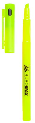 Текст-маркер тонкий, жовтий, NEON, 1-4 мм BM.8907-08 фото