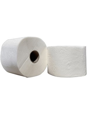 Папір туалетний Papero на гільзі, 2 шари, 50 м, 36 рул/упаковка ТР035 фото