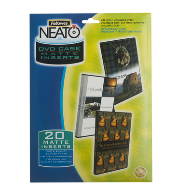 Матові вкладки NEATO до коробок Simline для CD/DVD дисків f.84498 фото