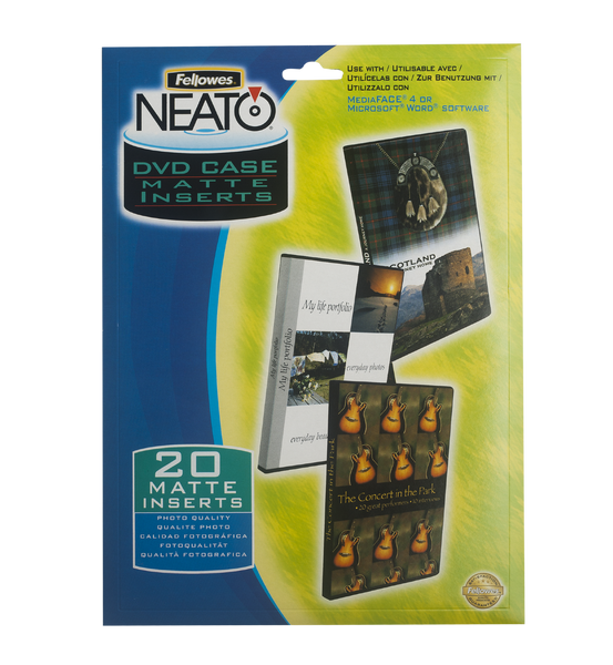 Матові вкладки NEATO до коробок Simline для CD/DVD дисків f.84498 фото