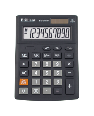 Калькулятор Brilliant BS-210NR, 10 разрядов BS-210NR фото