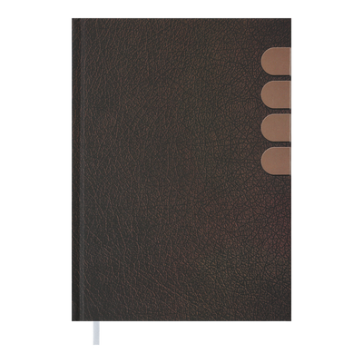 Щоденник недат. INDEX, A5, коричневий BM.2041-25 фото