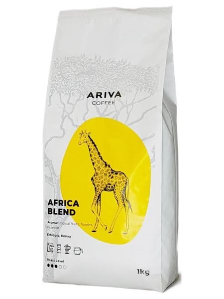 Кофе свежей обжарки Ariva Africa Blend 1 кг 70075 фото