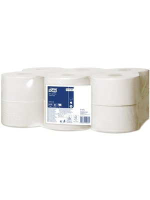 Туалетная бумага Tork Universal в рулонах Mini Jumbo, серая, 1 слой, 240 м, 1 рул/упаковка 120161 фото