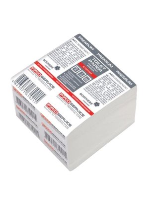 Туалетная бумага в листах OPTIMUM белая, 1 слой, 300 лист, 24 шт/упаковка (1уп/ящ) 33765030 фото
