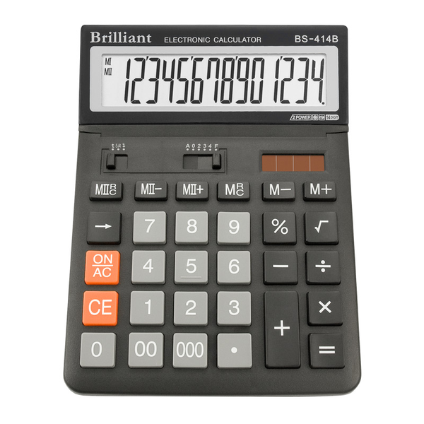 Калькулятор BS-414 14р., 2-жив BS-414 фото