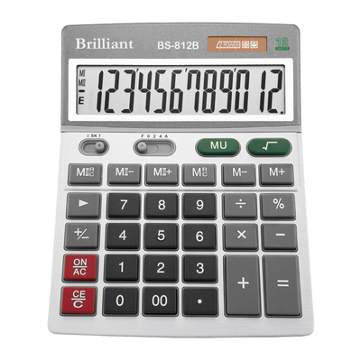Калькулятор Brilliant BS-812В, 12 разрядов BS-812В фото