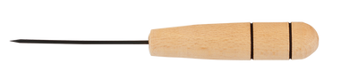 Шило канцелярське, дерев'яна ручка, довжина голки 6 см, по 10 шт. в упаковці BM.5550 фото