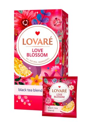 Чай чорний Lovare Love Blossom 24 пакети 04398 фото