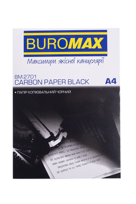 Папір копіювальний, чорний, А4, 100 арк. BM.2701 фото