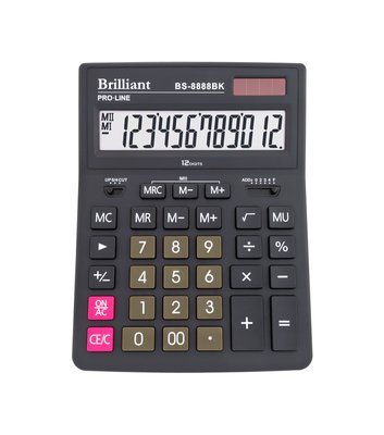 Калькулятор BS-8888BK 12р., 2-живл. BS-8888BK фото