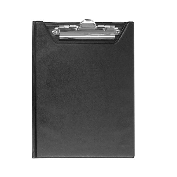 Клипборд-папка, А5, PVC, черный BM.3417-01 фото