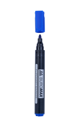 Маркер для фліпчартів, синій, 2 мм, водна основа BM.8810-02 фото