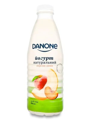 Питний йогурт Danone Персик-Диня 1,5%, 800 г 60892 фото