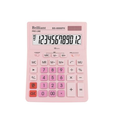 Калькулятор Brilliant 8888PK, 12 розрядів BS-8888PK фото
